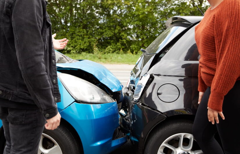 Two Light Vehicle Rear Collision