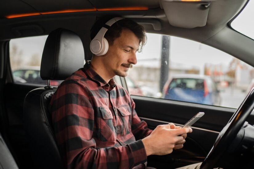 Photo of a Man Wearing Headphone